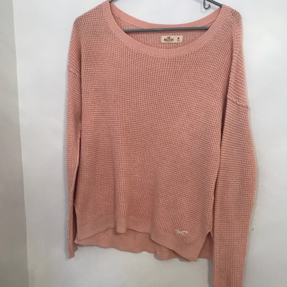Hollister Sweaters - Holister pink knit sweater